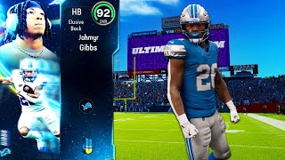 LTD Jahmyr Gibbs is DISGUSTING in Madden 25 [upl. by Adnik]