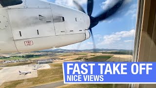 Take Off  RheinNeckar Air  Dornier 328  Kassel KSF [upl. by Ravel]