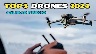 TOP 3 Mejores DRONES Calidad PRECIO 2024 [upl. by Hortense]