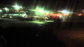 Cairo International Airport runway 05L night landing [upl. by Thorman761]