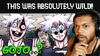 Gojo Meets Super Senior Gojo  REACTION [upl. by Crispas]