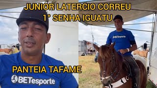 JÚNIOR LATERCIO ACABA CORRE 1° SENHA PANTEIA TAFAME PQ MARCIO NOGUEIRA [upl. by Yukio225]