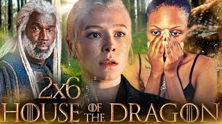 rhaenyra like girls duh and seasmoke prefers blacks HOD S2 E6 reaction [upl. by Tedder]