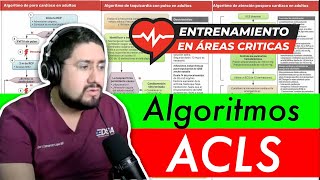 Taller Random de Algoritmos del ACLS  Tips para aprobar By DrZamarron [upl. by Iniretake367]