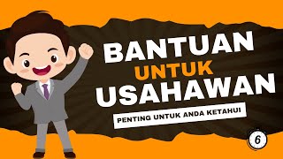 BANTUAN UNTUK USAHAWAN  MEMULAKAN PERNIAGAAN  BANTUAN KERAJAAN [upl. by Sondra462]