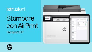 Usare le stampanti HP con Apple AirPrint  HP Support [upl. by Ylrebmit]