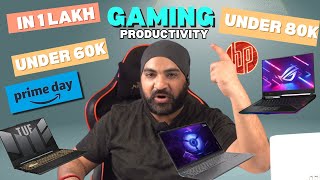 Best Gaming amp Productivity Laptop  Around1 Lakh  Under 80K  Under 60  Prime Day [upl. by Yerroc664]