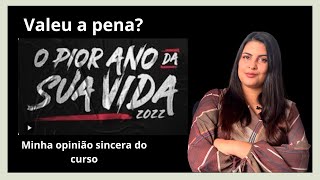 CURSO O PIOR ANO DO PABLO MARÇAL VALE A PENA Minha opinião como ALUNA [upl. by Byron]