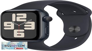 Apple Watch SE 2nd Gen GPS 44mm Smartwatch with Midnight Aluminum Case Review [upl. by Brinson]