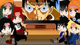 Luffys family reaction to Luffy  One Piece [upl. by Nata]