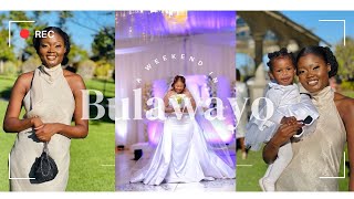 Travel Vlog Bulawayo Wedding  Zimbabwean YouTuber [upl. by Orteip442]