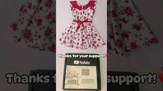 Beautiful Frock Design 2024  Easy Cut amp Simple Sew YouTubeCreatorAwards [upl. by Tenrag]