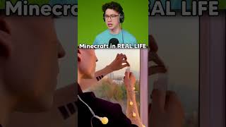 Minecraft Windows in REAL LIFE😱 reaction [upl. by Aehr599]