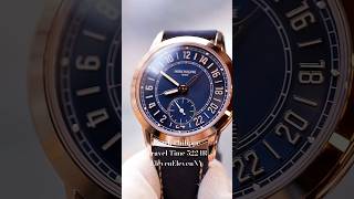 Patek Philippe Complications Calatrava 24Hour Display Travel Time 5224R  ElevenElevenNY [upl. by Onfroi]