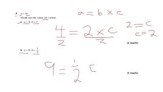 Substitution KS3 GCSE 91 Maths AS Pure Maths Revision Secondary School Revision KS3 Maths [upl. by Jacoba]