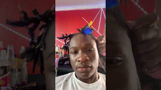 Getting My Second Retwist hair locs dreads retwist hairstyle braids [upl. by Esiouqrut654]