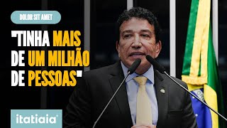 MAGNO MALTA AFIRMA QUE MANIFESTAÇÃO DE BOLSONARO FOI quotPACÍFICAquot [upl. by Dorothi432]