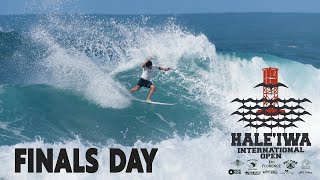 Haleiwa International Open Mens Open Finals 4K Raw [upl. by Eusassilem]