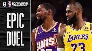 LeBron James vs Kevin Durant  FIRST DUEL in 5 Years 🔥 FULL HIGHLIGHTS [upl. by Annaihs]