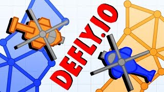 CONTROLLING THE MAP and DESTROYING ENEMY HELICOPTERS  Deflyio Gameplay  New IO Game [upl. by Somerset]