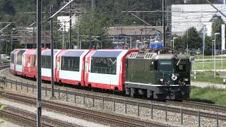 Glacier Express zwischen St Moritz und Zermatt [upl. by Lucian]