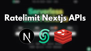 How to Rate Limit your Nextjs 14 APIs using Upstash [upl. by Leiru]