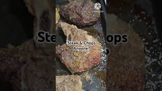 Steak amp Chops food foodie foodblogger foodlover steak viralvideo [upl. by Nelubez]