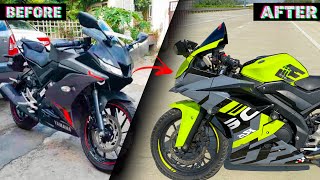 R15 V3 Modified  Modification cost  Akshay Gayakwad [upl. by Yrral]