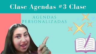 🥰 CLASE 3 agendas personalizadas 2020 🌹💖 [upl. by Acinom166]