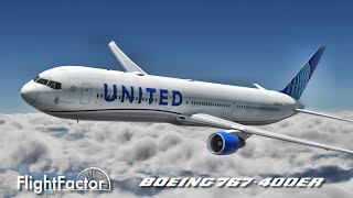 Flight Factor Boeing 767400ER  First Look and Impression with a Real Boeing Pilot [upl. by Annoj210]