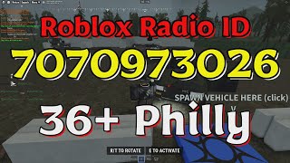 Philly Roblox Radio CodesIDs [upl. by Sutherlan]