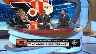 NHL Tonight Flyers Roster What moves should the Flyers make Jan 28 2019 [upl. by Haisa]