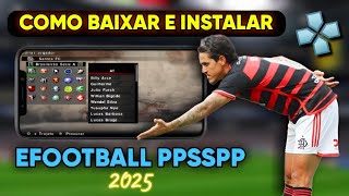 Como BAIXAR e INSTALAR PES 2025 de PPSSPP EXPLICAÇÃO PASSO A PASSO [upl. by Kruter321]