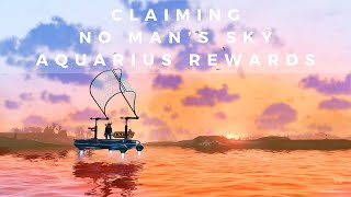 Claiming No Mans Sky Aquarius Expedition Rewards [upl. by Niret]