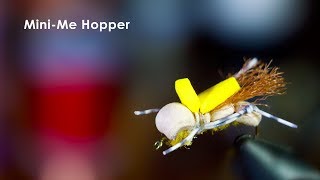 MiniMe Hopper  Grasshopper Dry Fly  McFly Angler Fly Tying Tutorials [upl. by Sorac]