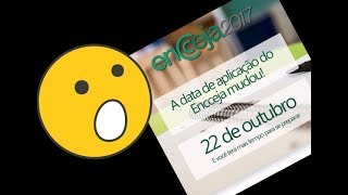 URGENTE Mudaram a data do ENCCEJA 2017 [upl. by Assylem743]