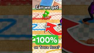 Can we get 100 on Trace Race in one go gaming mario marioparty nintendo [upl. by Renwick]