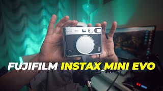 Fujifilm Instax Mini Evo ПРИМЕРЫ ФОТО ОБЗОР первое впечатление [upl. by Zobkiw]