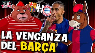 Otra goliza en Barça vs BayernHaaland implacableAtléti humillado2 bajas del Madrid previo clásico [upl. by Nicko517]