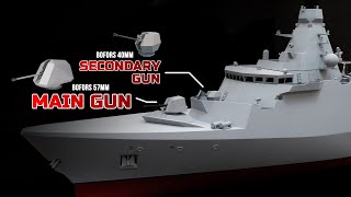 Heres Why the UK Navys Bofors Naval Gun Combination is Superior to the Phalanx CIWS in Any Case [upl. by Martinson326]