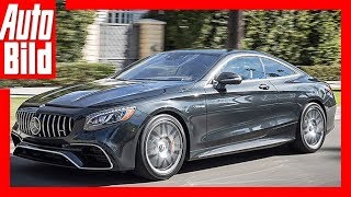 MercedesAMG S63 Coupé 2017 ReviewTestDetails [upl. by Rufina]