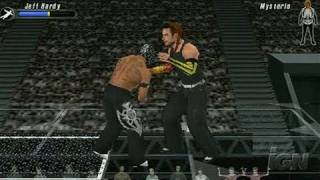 WWE SmackDown vs Raw 2008 Sony PSP Gameplay  Big Bump [upl. by Lissak188]