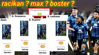 Max Level A Lookman G Scalvini amp G Scamacca Terbaru  efootball 2024 mobile [upl. by Brucie]