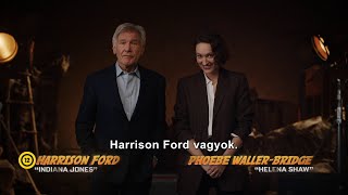 Indiana Jones és a sors tárcsája 12  Harrison Ford és Phoebe WallerBridge köszöntője [upl. by Orvas]