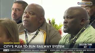 City of Cape Towns plea to run railway system [upl. by Igal]