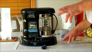 Nesco Coffee Roaster Demo with Home Roast Coffee [upl. by Joye]