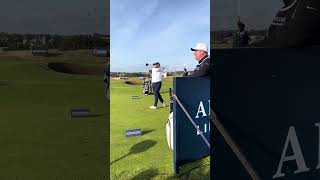 Shane Lowry Driver Carnoustie 2024 golf golfswing [upl. by Rufena]