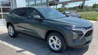 Grey 2025 Chevrolet Trax LS Review Calgary AB  Wolfe Calgary  77060464 [upl. by Aicilat]