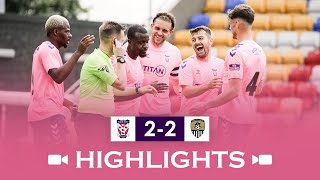 📺 Match Highlights  York City 22 Notts County  202425 PreSeason [upl. by Eihcir485]