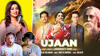 Ujaan উজান  Shreya Ghoshal  Rabindranath Tagore  Salim Sulaiman  Reaction by The Reacting Bros [upl. by Slifka380]